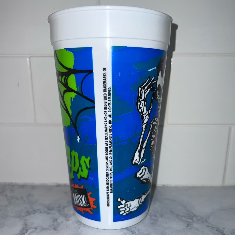 Vintage 1996 goosebumps promotional cup